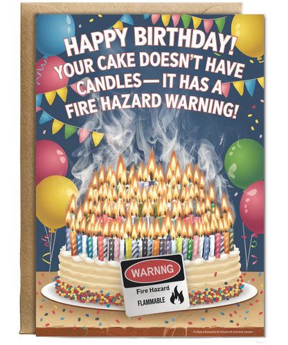 Your cake doesn’t have candles