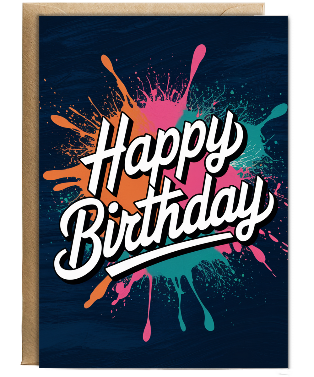 Bold Abstract Splashes