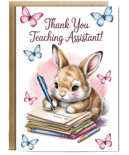 Thank you teacher assistant, rabbit