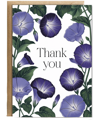 Thank You - Morning Glory Blooms