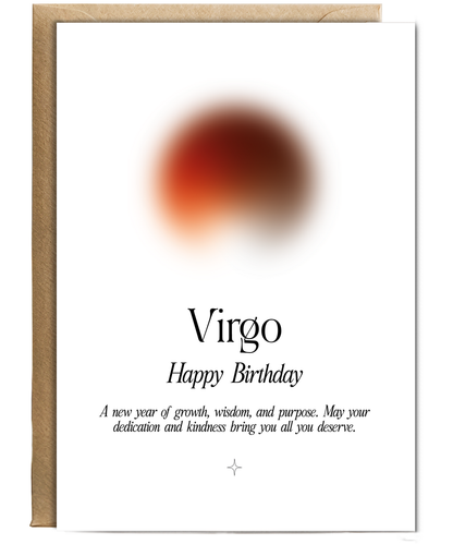 Happy Birthday Virgo Star Sign