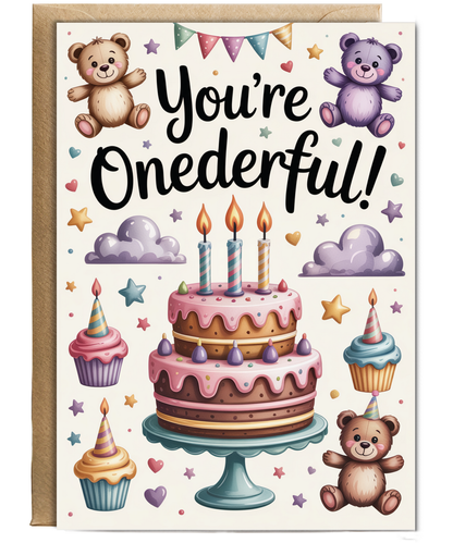 First birthday You're onederful