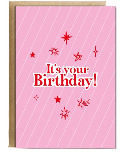 Its Your Birthday Pink and Girly