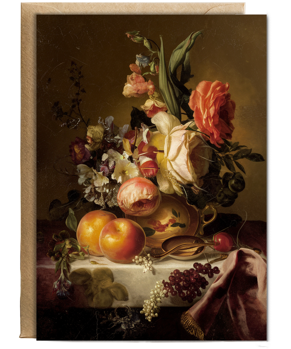 Dutch Masters Still-life painting Card