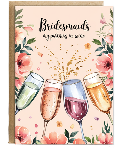 bridesmaids my partners in wine