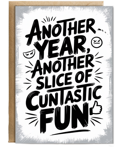 Birthday Card C*ntastic Fun cheeky adults
