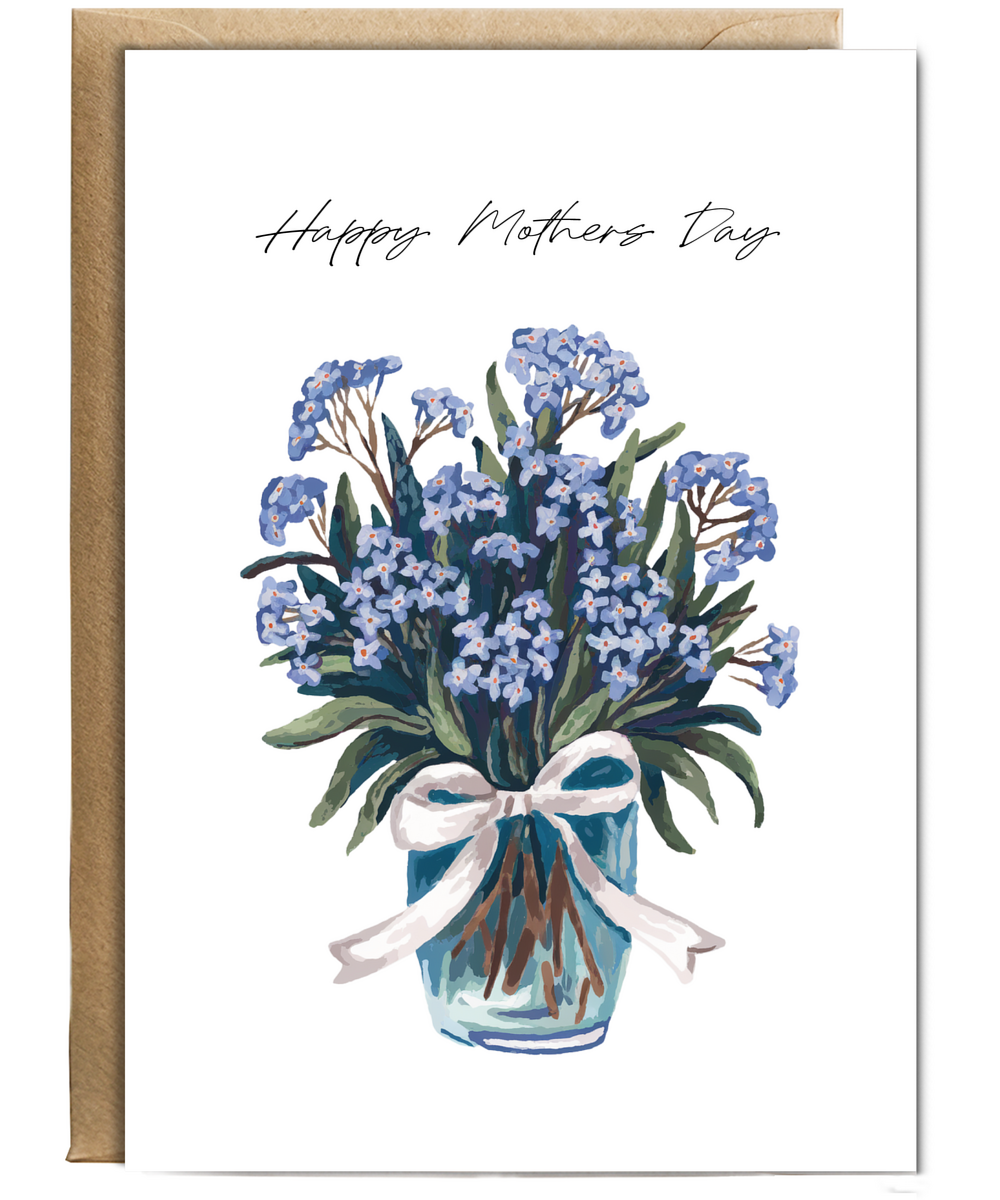 Happy Mothers Day Forget Me Nots