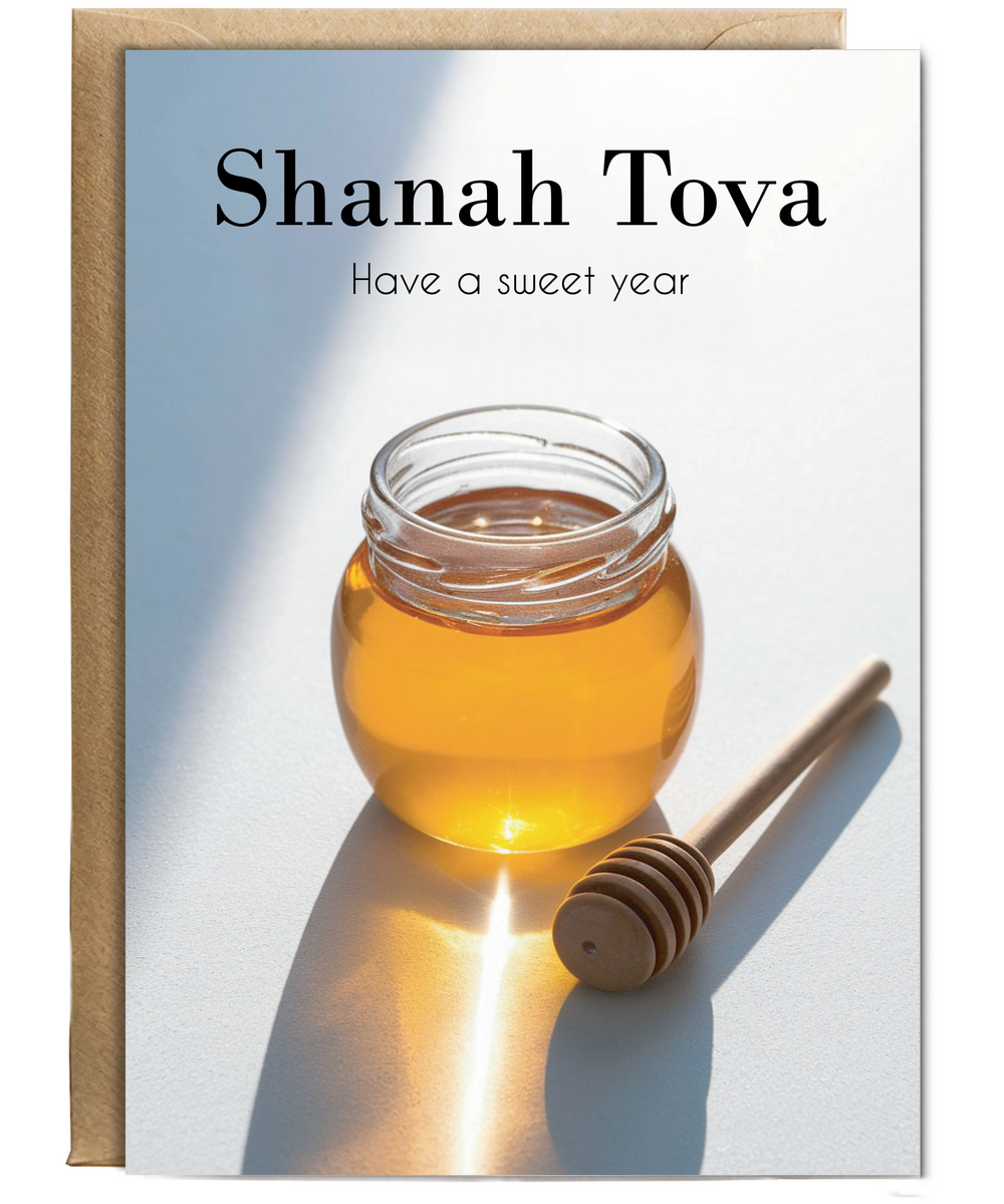 Shanah tova have a sweet year