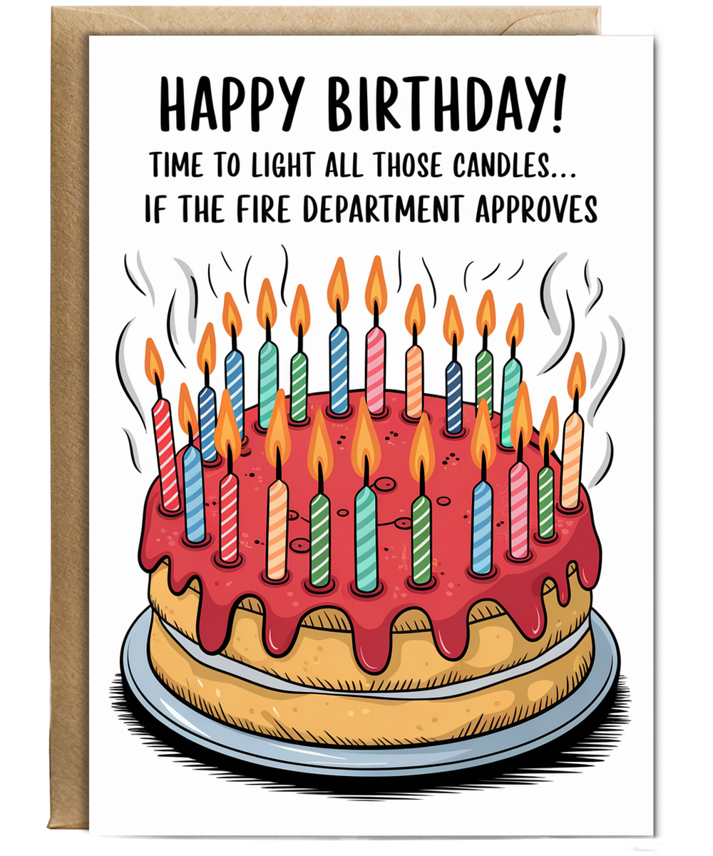 Happy Birthday! Time to Light All Those Candles… If the Fire Department Approves