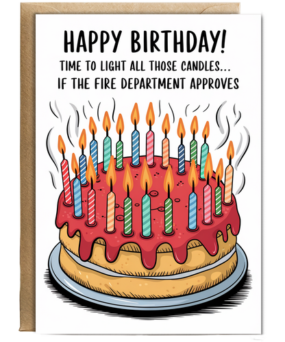 Happy Birthday! Time to Light All Those Candles… If the Fire Department Approves