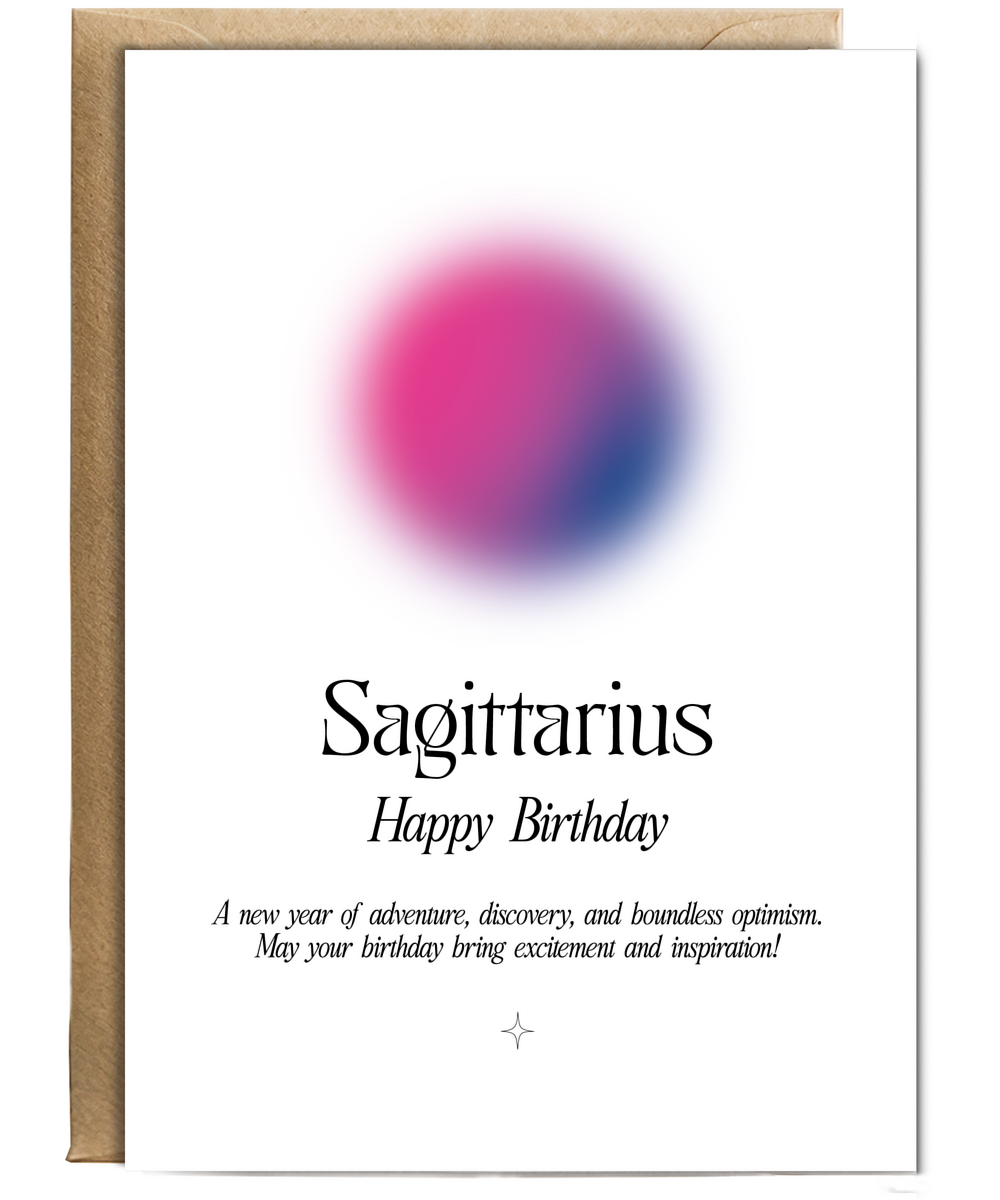 Happy Birthday Sagittarius Star Sign