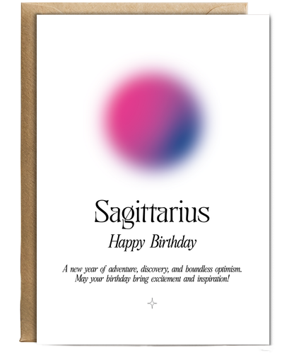 Happy Birthday Sagittarius Star Sign