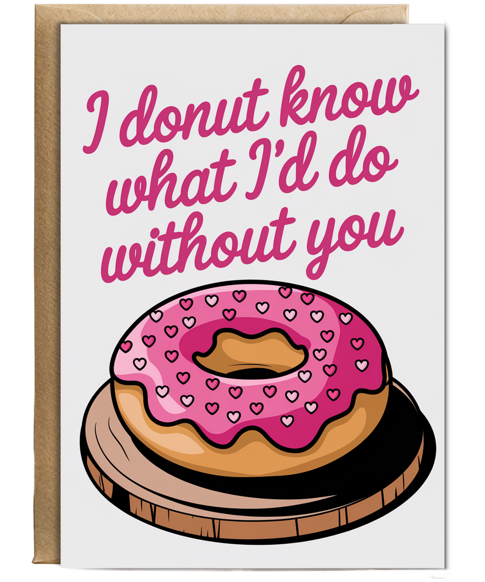 I donut know what I’d do without you