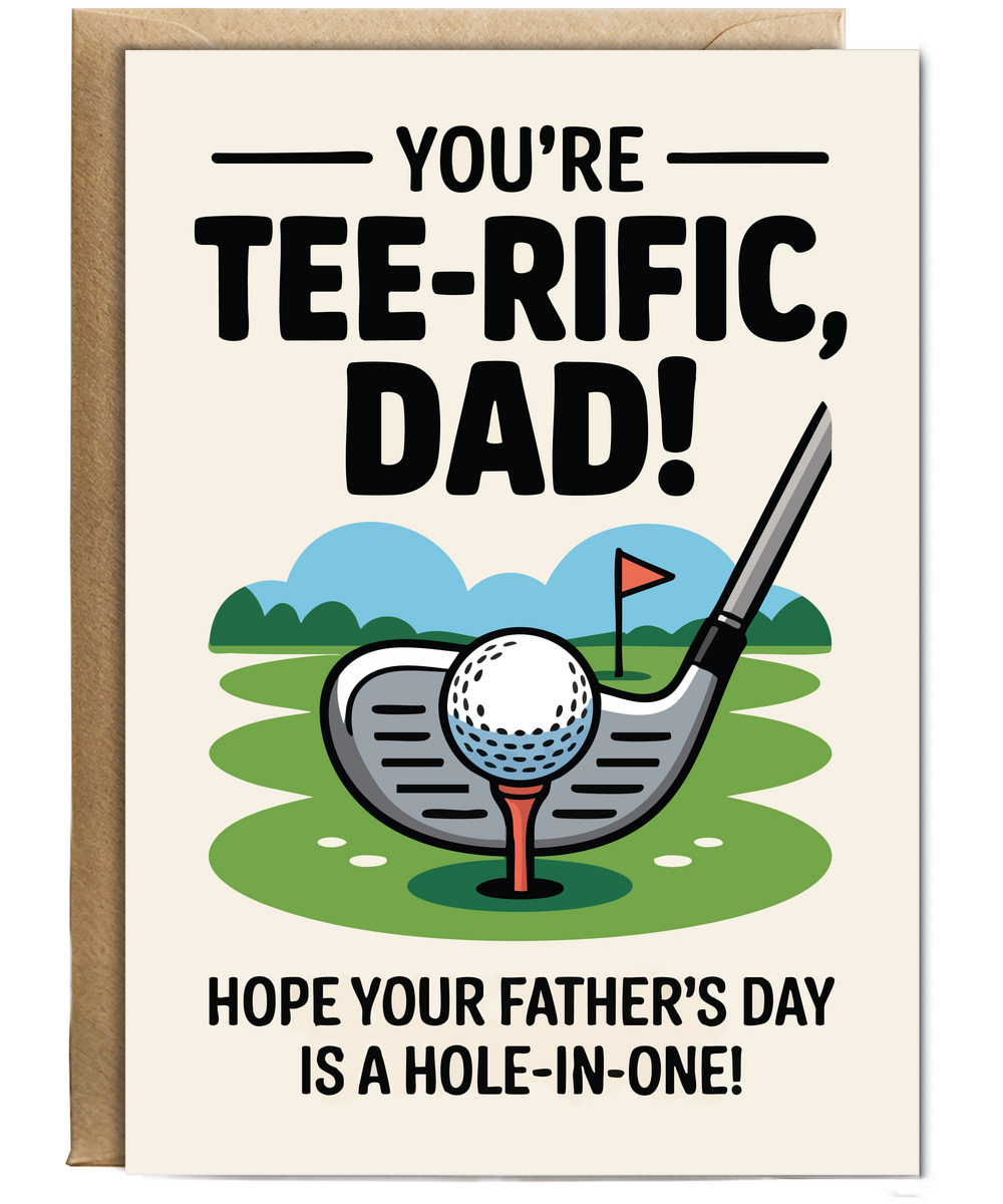 Father's Day you're tea-riffic dad