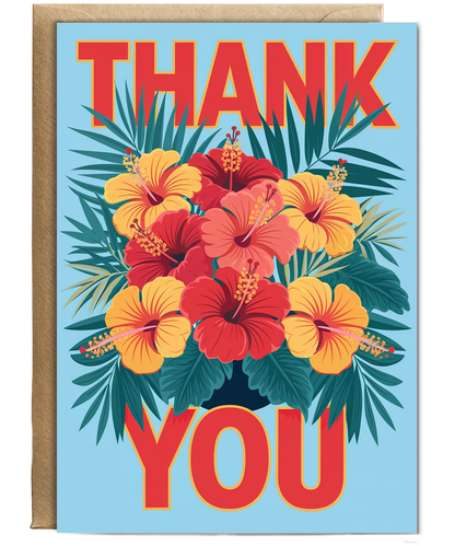 Thank You - Tropical Hibiscus