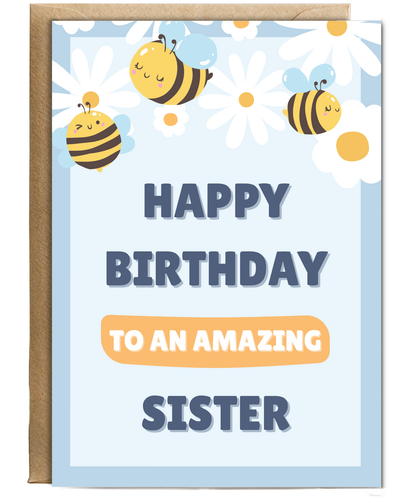 happy birthday to an amazing sister daisy flowers