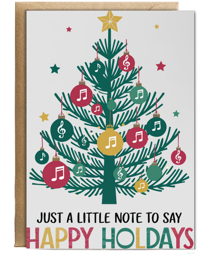 Just a little note to say happy holidays