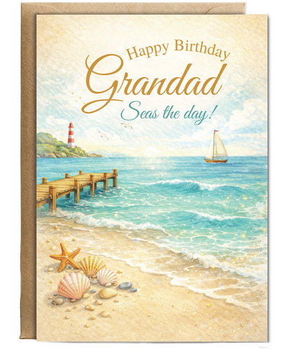 Happy birthday grandad seas the day