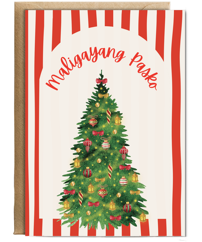 trendy Merry Christmas Maligayang Pasko Filipino