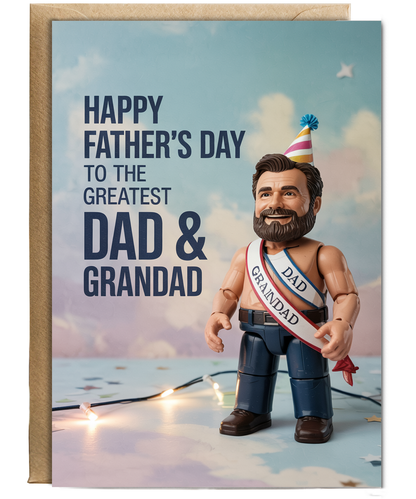 Happy Father’s Day Card to the Greatest Dad & Grandad