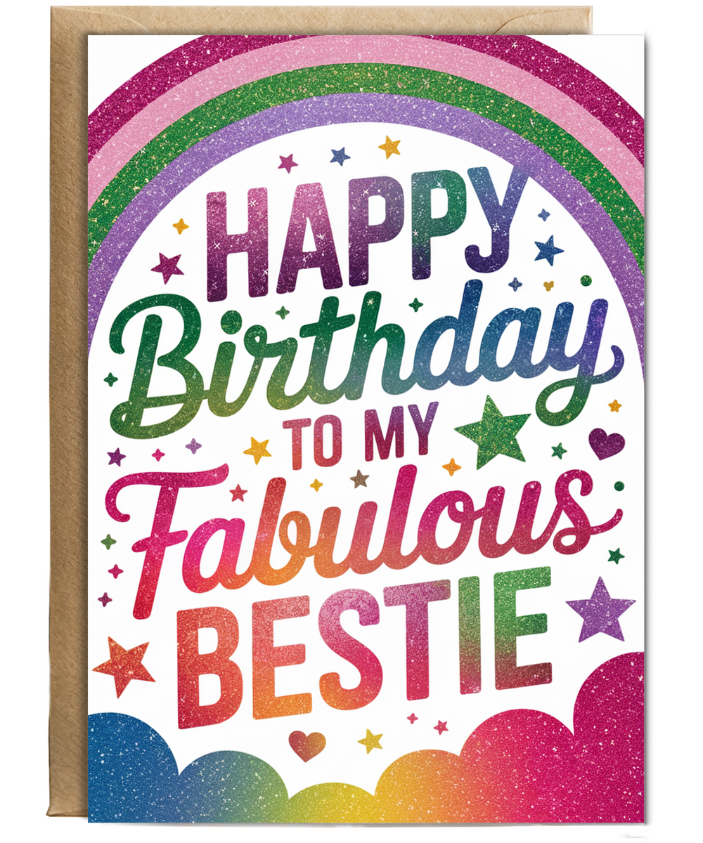 Happy Birthday to My Fabulous Bestie