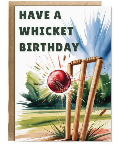 have a wicked birthday Fun Cricket
