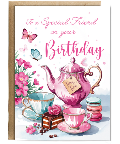 To a Special Friend on Your Birthday Regal