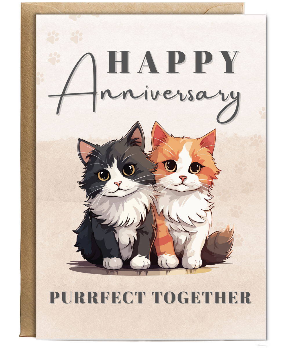 happy anniversary purrfect together
