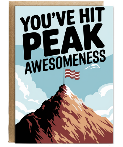 You’ve Hit Peak Awesomeness