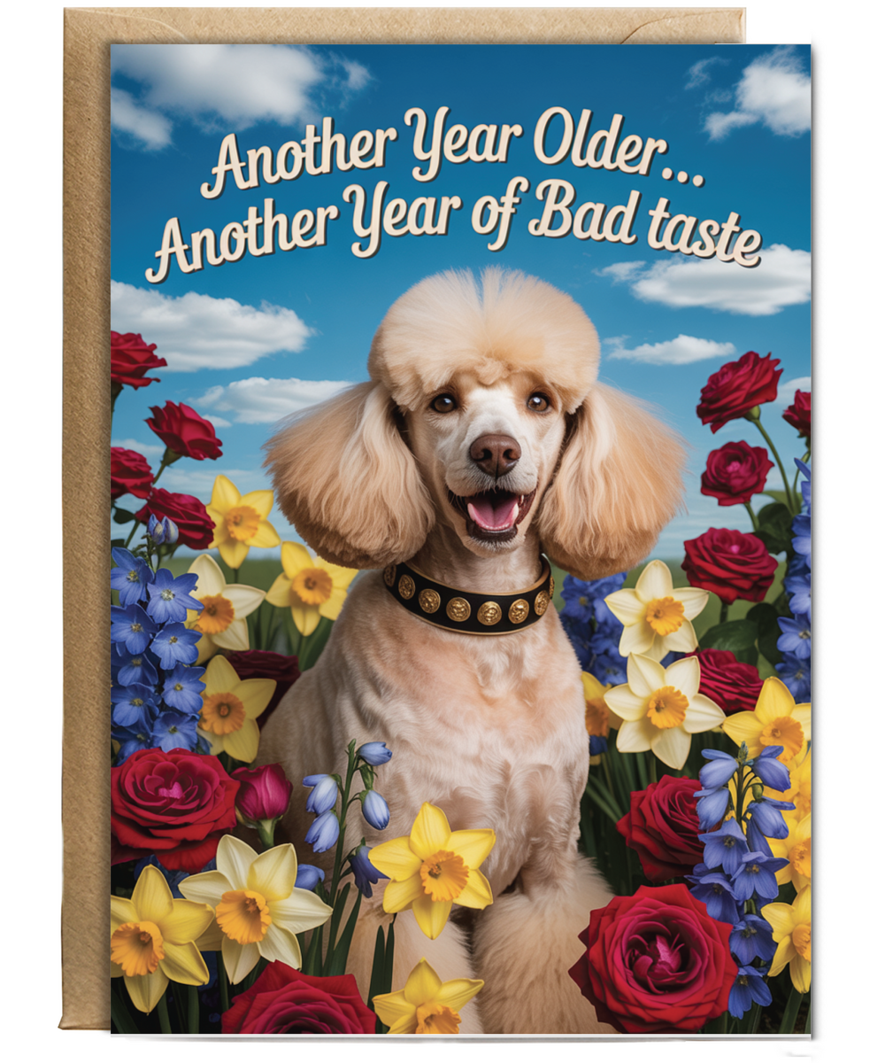 another year older, another year of bad taste, funny tacky