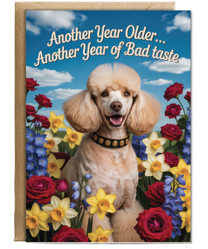 another year older, another year of bad taste, funny tacky