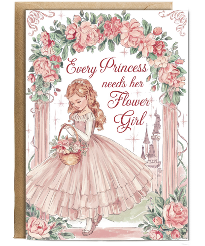 every princess needs her flowerg girl