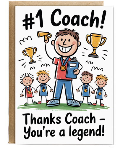 Thanks coach your a legend