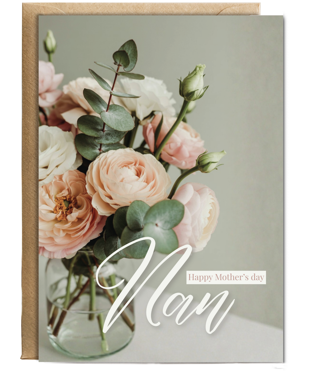Happy Mother's Day, Nan bouquet flowers