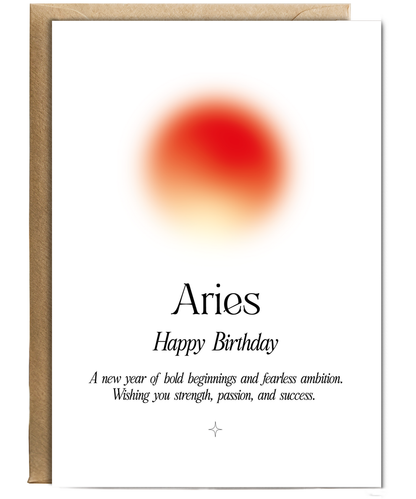 Happy Birthday Aries Star Sign