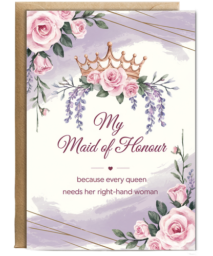 my maid of honour right hand woman