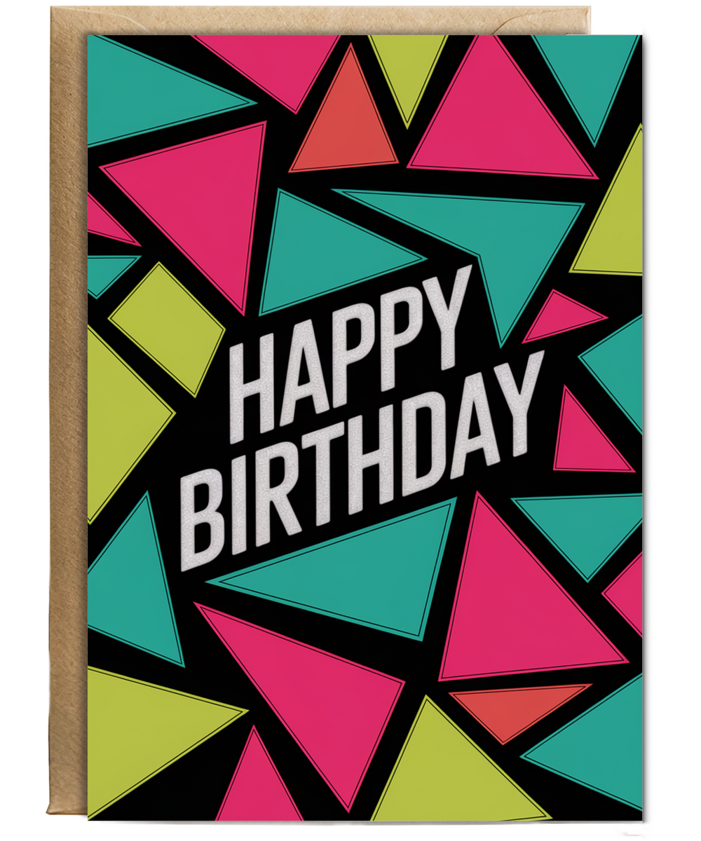 Colorful Triangular Design