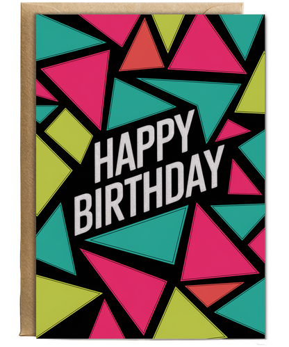 Colorful Triangular Design