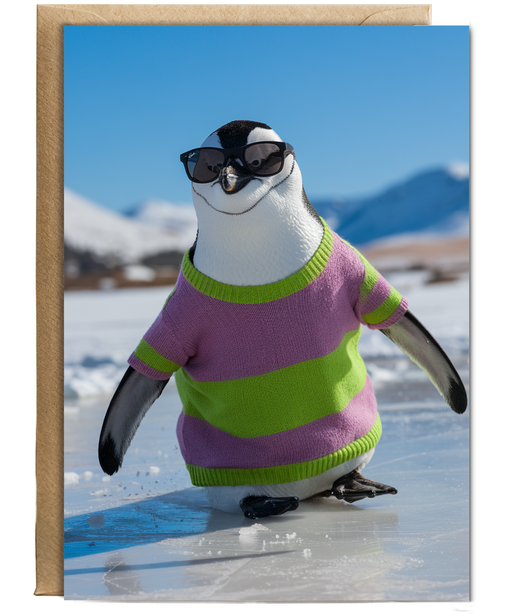 Penguin in Polarized Shades