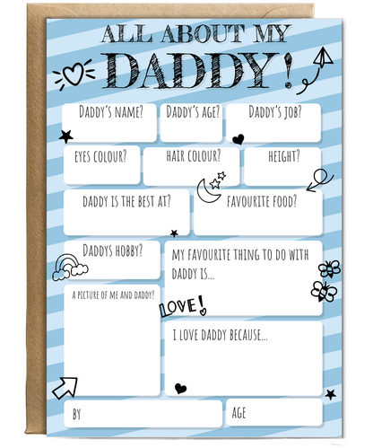 All about Daddy fill in