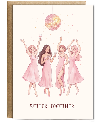 better together best friend happy birthday celebration Galentine's day