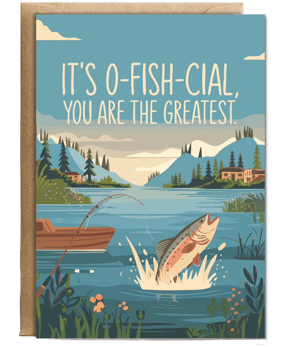 Father's Day It's ofishcial you are the greatest