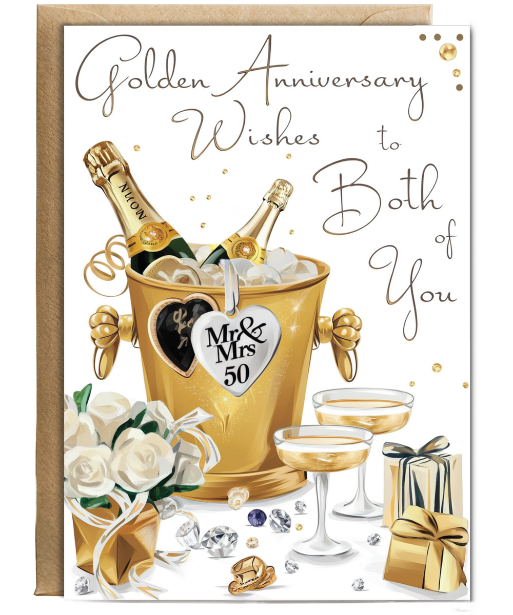 Golden anniversary wishes to you both