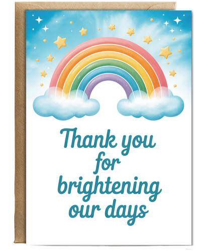 Thank you for brightening our days