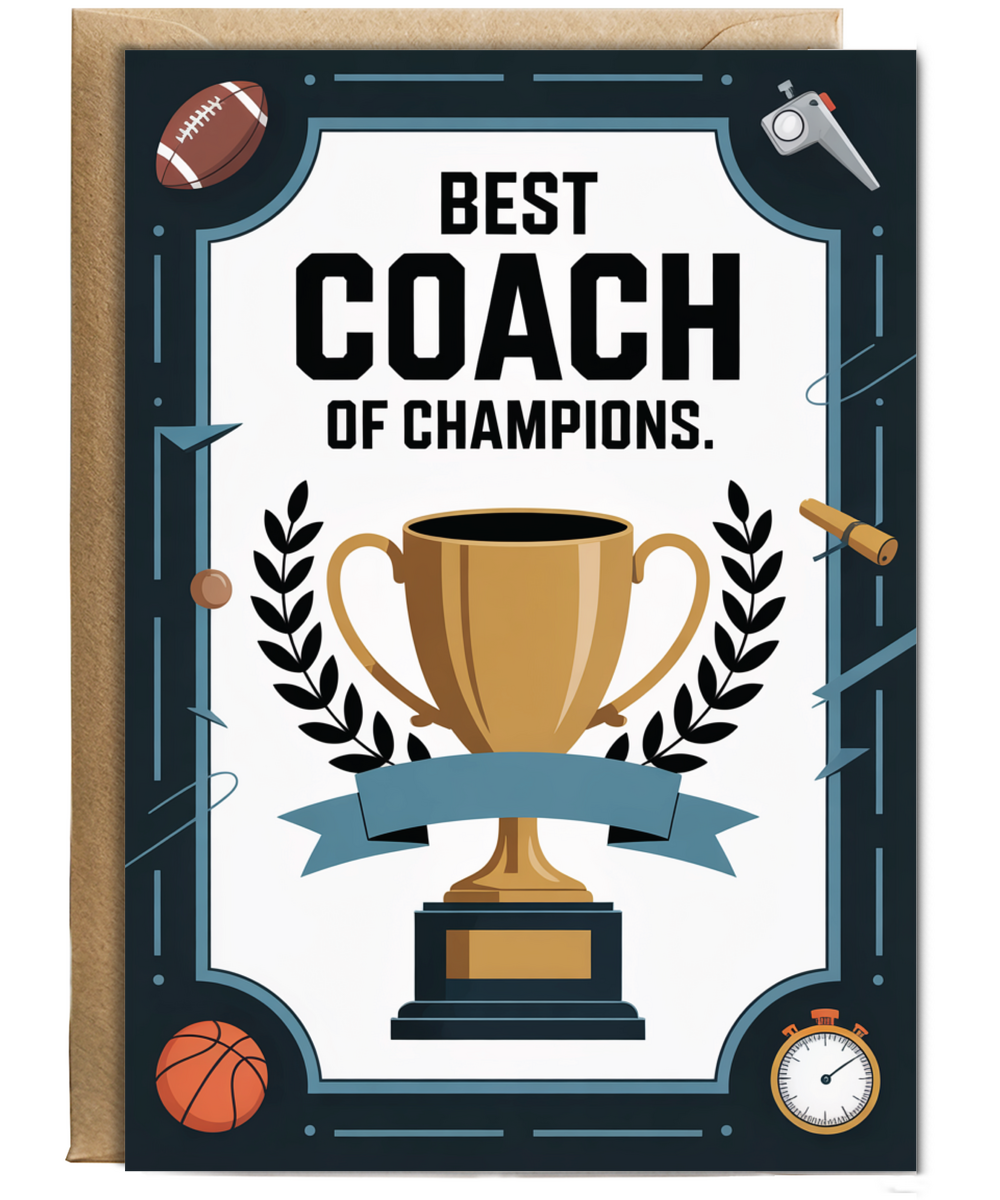 Best coach of champions