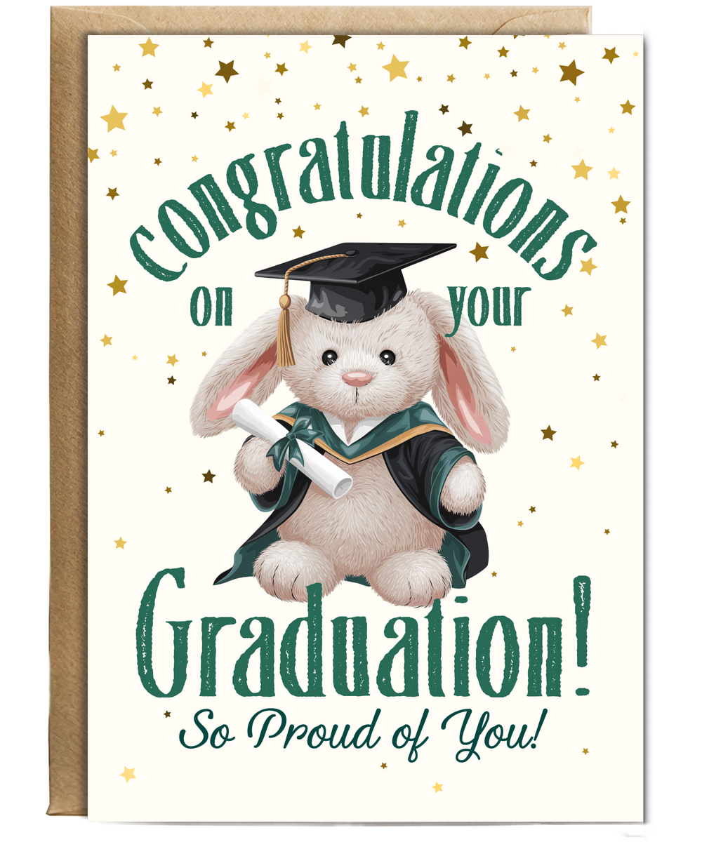 Congratulations on Your Graduation Bunny