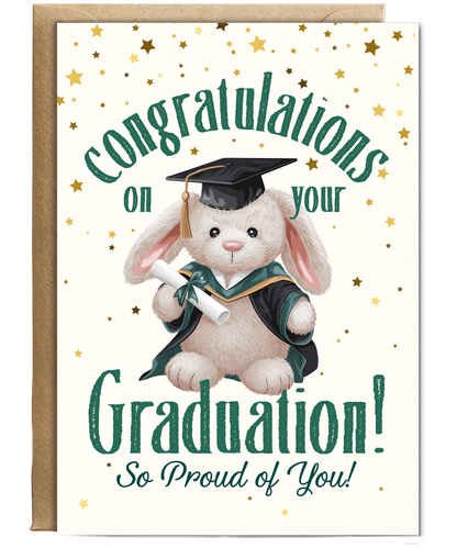 Congratulations on Your Graduation Bunny