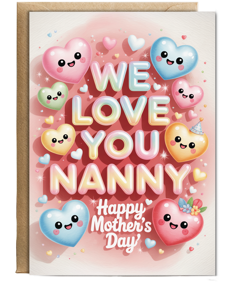 we love you nanny happy mother's day