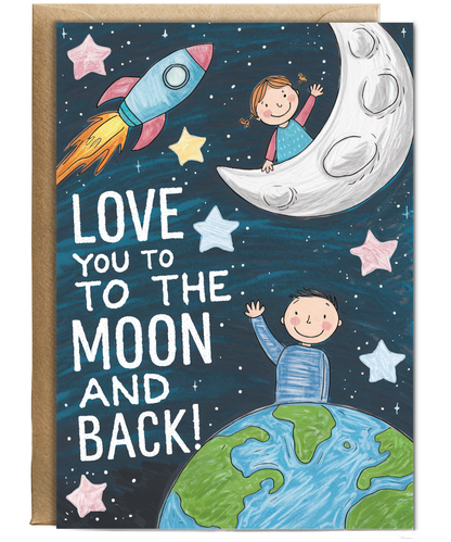 Fathers day Love you to the moon and back