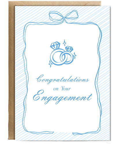 Congratulations on Your Engagement Coquette Style
